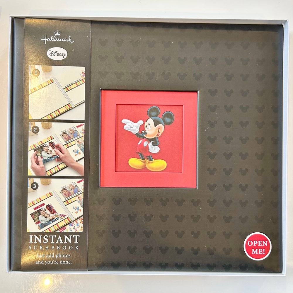 NEW Hallmark Disney Mickey Mouse Instant Scrapbook Crafting Stickers